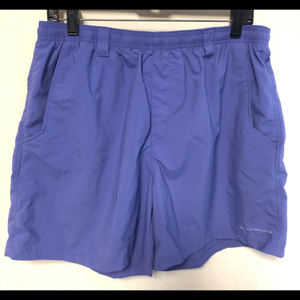 Men’s Columbia PFG swim shorts, size Large